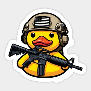 tactical Rubber Duck Sticker